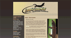 Desktop Screenshot of leapinleachies.com